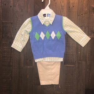 Boy “dress to impress” outfit